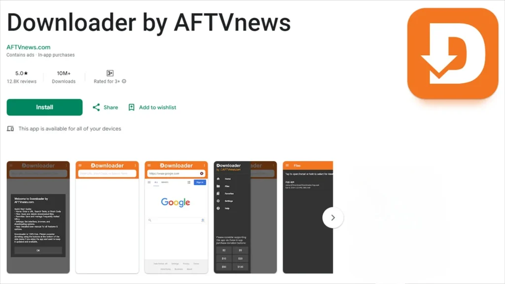 Downloader by AFTVnews