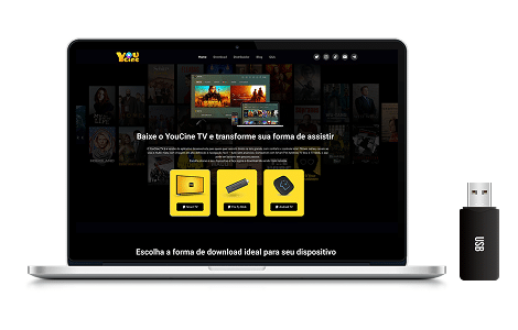 baixar o YouCine na TV Box